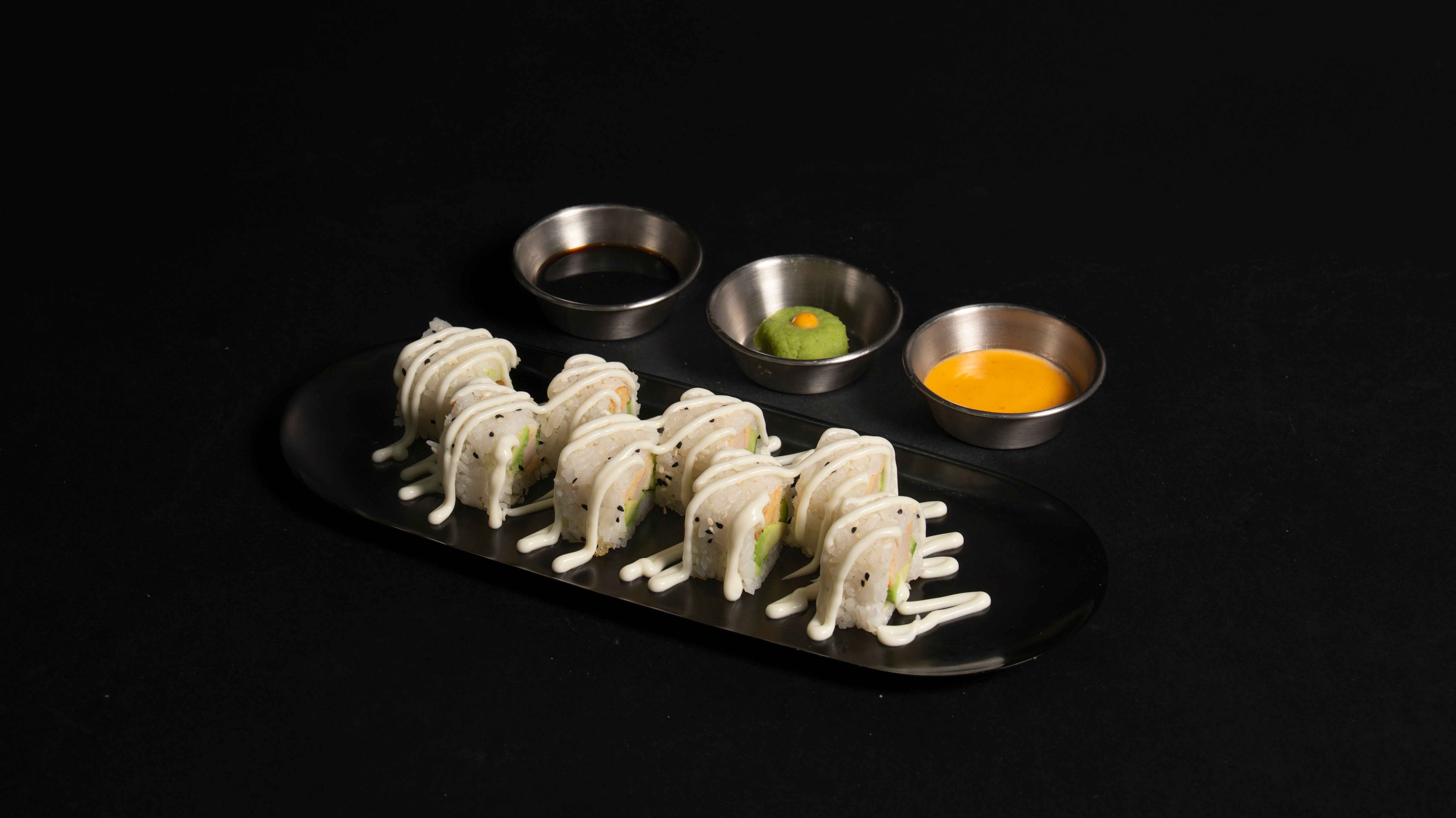 Avocado Shrimp Sushi